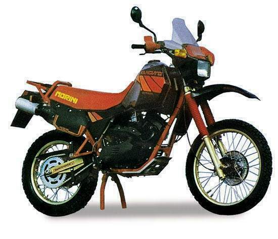 1987 Moto Morini 350 X2 Kanguro #8
