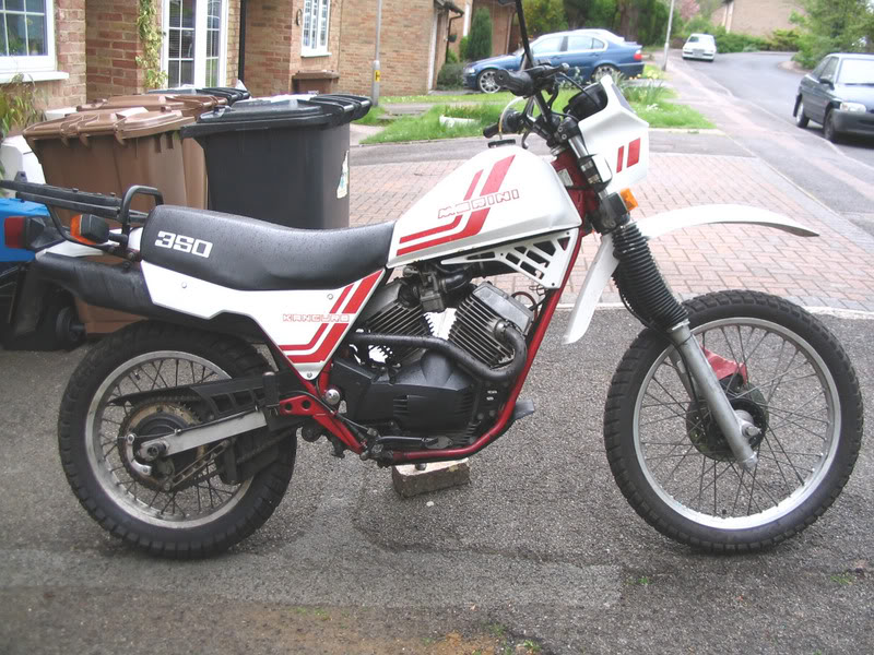 1989 Moto Morini 350 X3 Kanguro #8