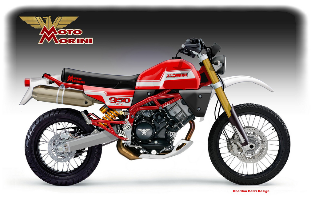 1981 Moto Morini 500 Camel #8