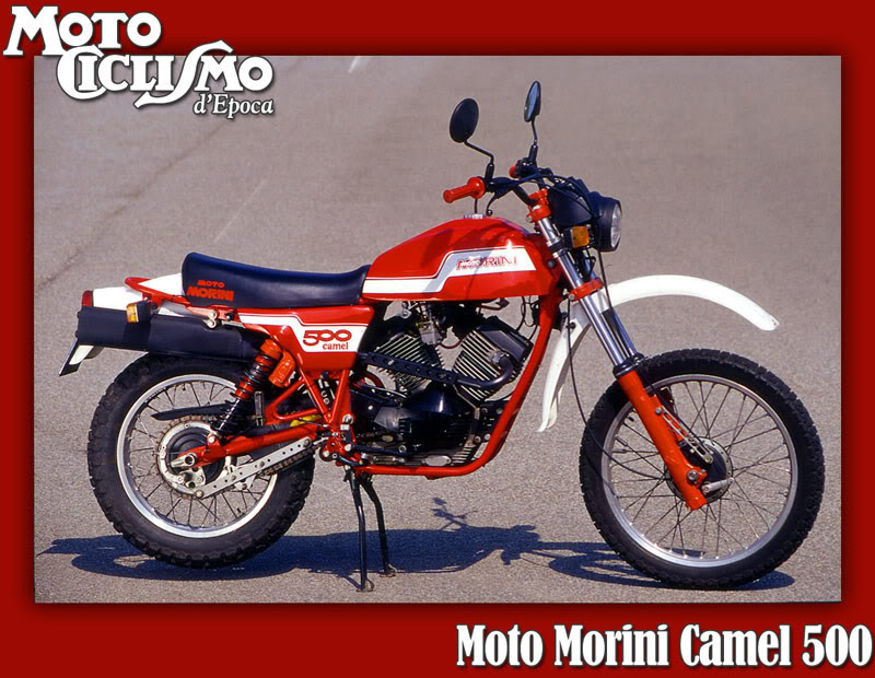 1984 Moto Morini 500 Camel #10