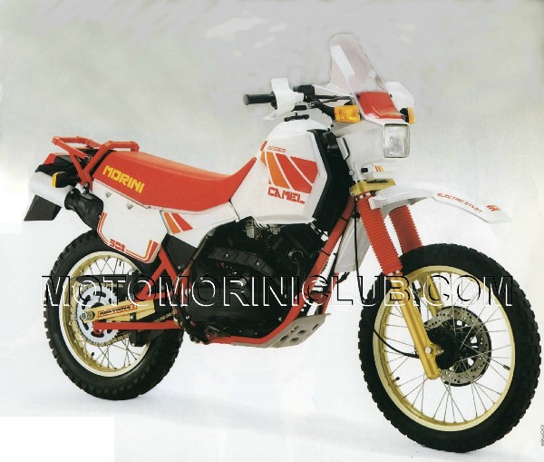 1986 Moto Morini 501 Camel #7