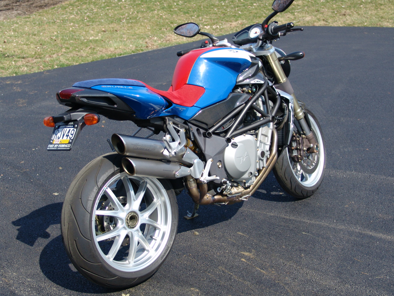 2009 MV Agusta Brutale 750 America #9