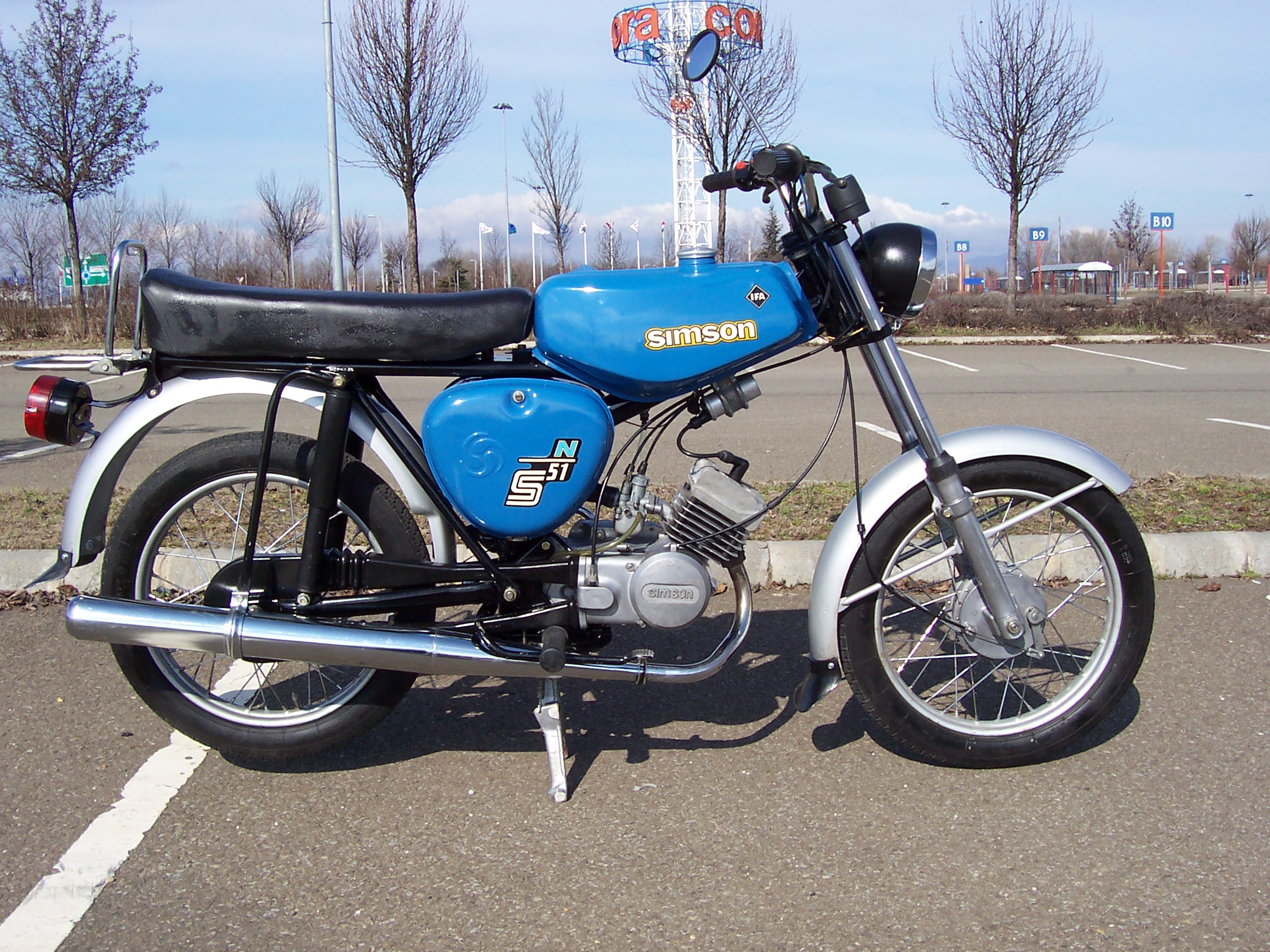 1986 Simson S51 n #9