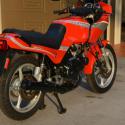 1986 Cagiva 650 Alazzurra (reduced effect)