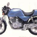 1987 Honda XBR500 (reduced effect)