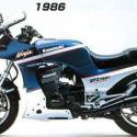1986 Kawasaki GPZ750R