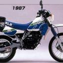 1991 Kawasaki KLR250 (reduced effect)