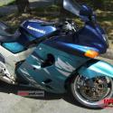 1992 Kawasaki ZZR1100 (reduced effect)