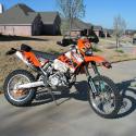 2005 KTM 525 MXC Desert Racing