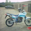 1990 Suzuki DR 650 R Dakar (reduced effect)