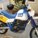 1990 Suzuki DR 650 RS (reduced effect)