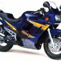 1989 Suzuki GSX 600 F (reduced effect)