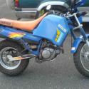 1988 Yamaha XT 600 (reduced effect)