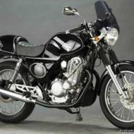 Honda GB500 Clubman (reduced effect)