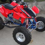 Honda TRX450R Kick Start