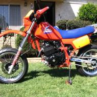 Honda XL350R (reduced effect)