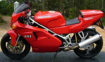 1992 Ducati 851 S3 Strada #1