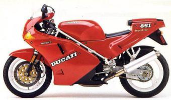 1989 Ducati 851 Strada #1