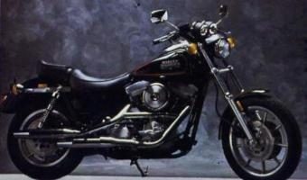 1992 Harley-Davidson FLHS 1340 Electra Glide Sport (reduced effect)