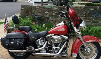 2008 Harley-Davidson FLSTC Heritage Softail Classic Peace Officer #1