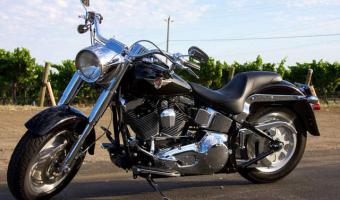 2005 Harley-Davidson FLSTFI Softail Fat Boy #1