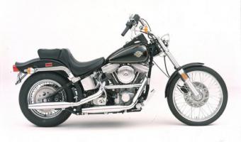 1989 Harley-Davidson FXSTC 1340 Softail Custom (reduced effect) #1