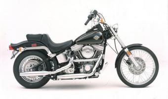 1989 Harley-Davidson FXSTC 1340 Softail Custom (reduced effect)