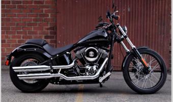 Harley-Davidson Softail Blackline Dark Custom