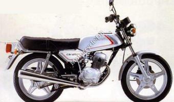 1982 Honda CB125T2 (reduced effect)