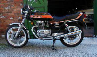 1981 Honda CB250N (reduced effect)