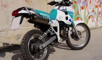 1991 Honda NX250 (reduced effect)