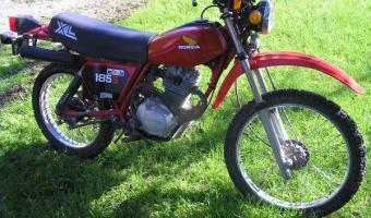 1987 Honda XL350R (reduced effect) #1