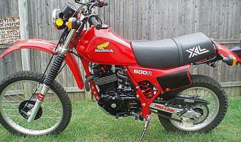 1982 Honda XL500S #1