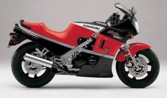 1986 Kawasaki GPZ600R (reduced effect) #1