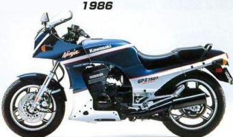 1986 Kawasaki GPZ750R #1