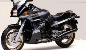 1986 Kawasaki GPZ900R (reduced effect)