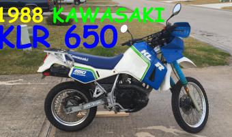 1988 Kawasaki KLR650 #1