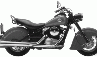 1999 Kawasaki VN800 Drifter #1