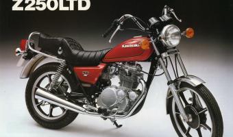 1981 Kawasaki Z250 LTD #1