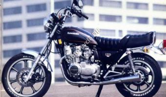 1989 Kawasaki Z550 GT (reduced effect)