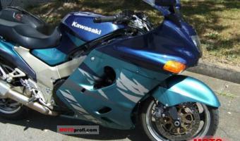 1991 Kawasaki ZZR1100 (reduced effect)