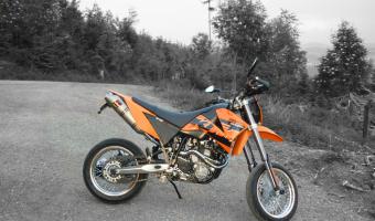 KTM 640 LC4 Supermoto Orange