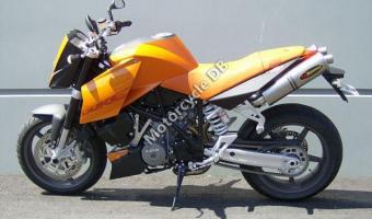 2005 KTM 990 Superduke Orange