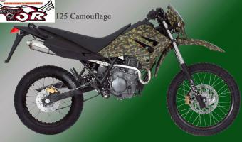 2008 MZ 125 SX Camouflage #1