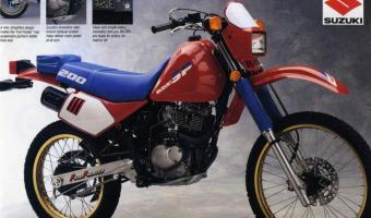 1985 Suzuki DR 200 #1