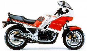 1991 Suzuki GSX 1100 F (reduced effect)
