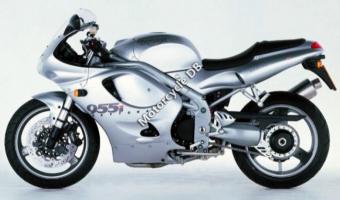 1991 Triumph Daytona 750 (reduced effect)