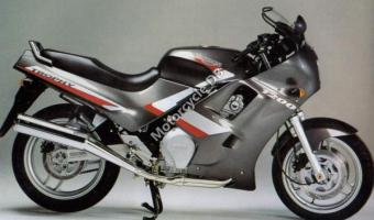 1991 Triumph Trophy 1200 (reduced effect)