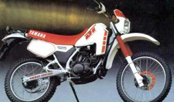 1984 Yamaha DT 125 LC #1