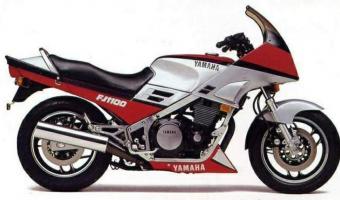 1986 Yamaha FJ 1100 (reduced effect)